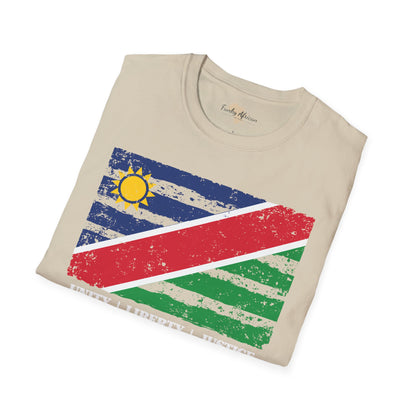 Namibia strip unisex softstyle tee