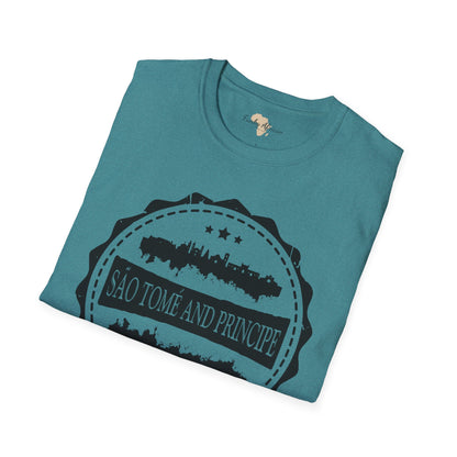 São Tomé and Príncipe Stamp unisex tee