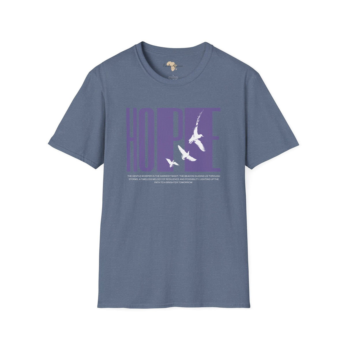 Hope unisex softstyle tee Funky African