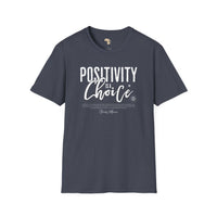 Positivity is a choice unisex softstyle tee Funky African