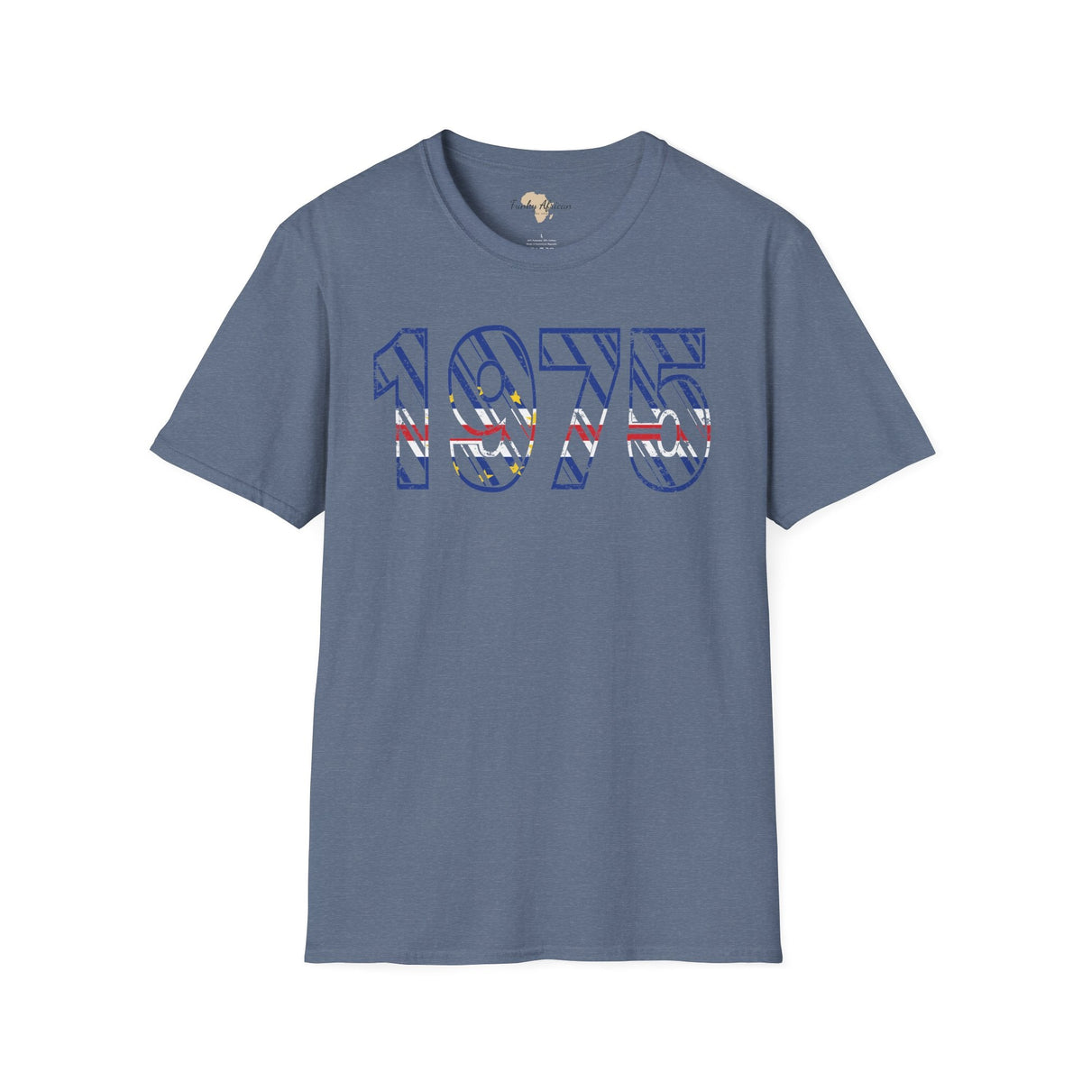 Cabo Verde year unisex softstyle tee Funky African