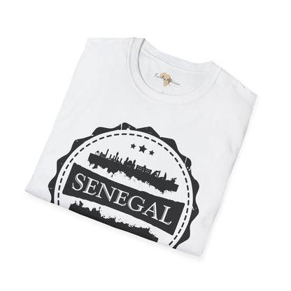 Senegal Stamp unisex tee