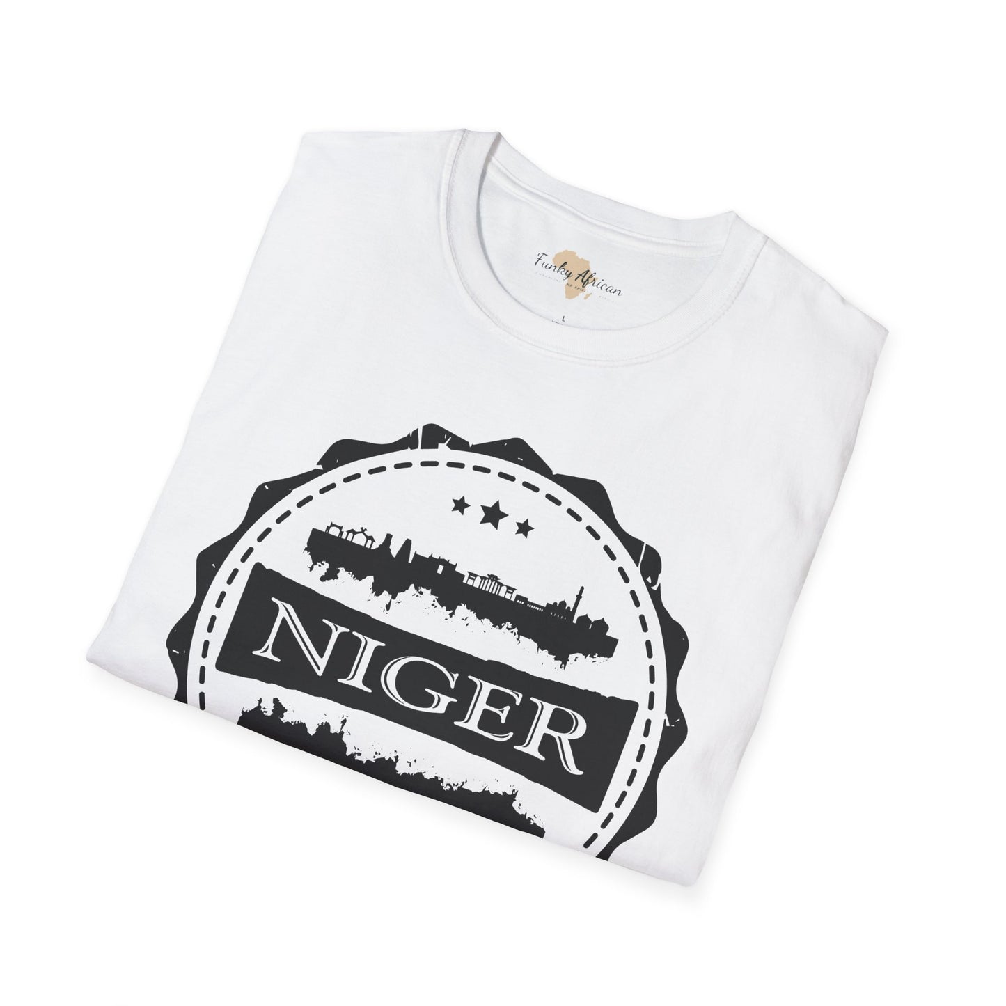 Nigerien Stamp unisex tee