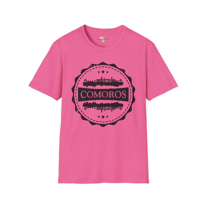 Comoros Stamp unisex tee