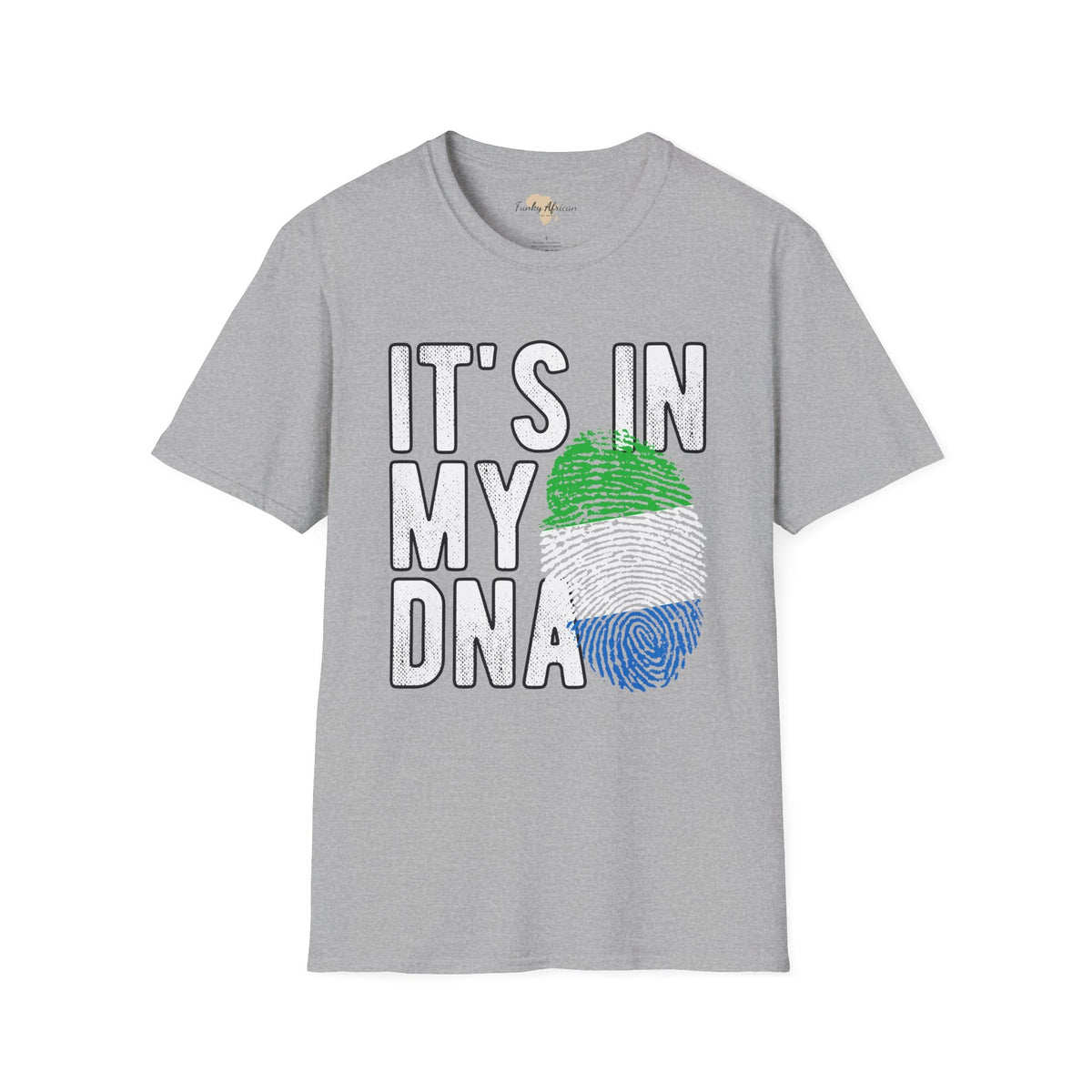 it's in my DNA unisex tee - Sierra Leone Funky African