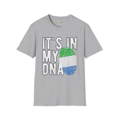 it's in my DNA unisex tee - Sierra Leone