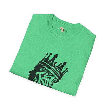 African King graffiti unisex softstyle tee