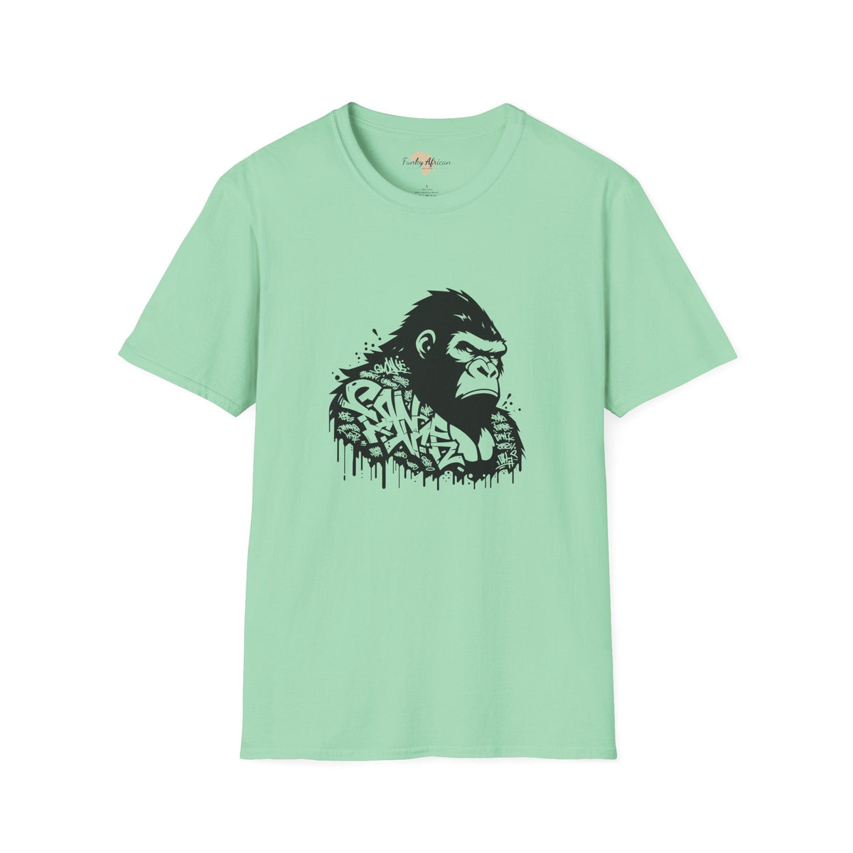 King Gong graffiti unisex softstyle tee Funky African