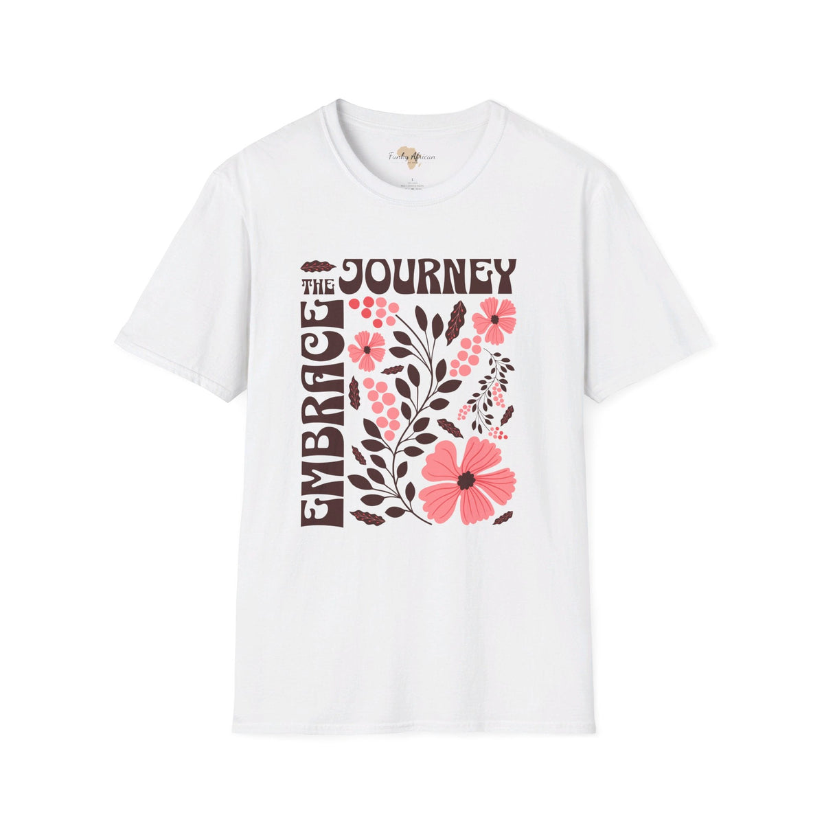 Embrace the journey unisex softstyle tee Funky African
