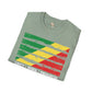 Republic of the Congo strip unisex softstyle tee Funky African