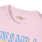 Rwanda text unisex softstyle tee Funky African
