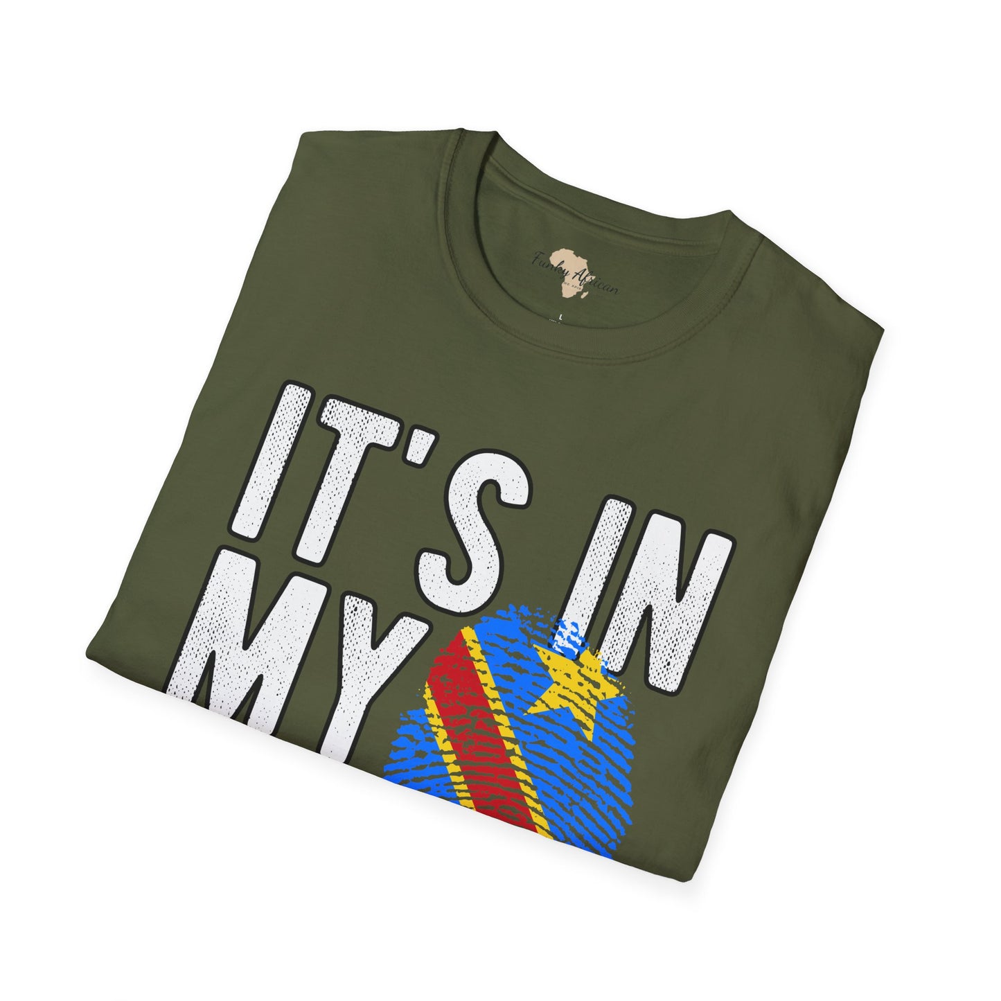 it's in my DNA unisex tee - DR Congo