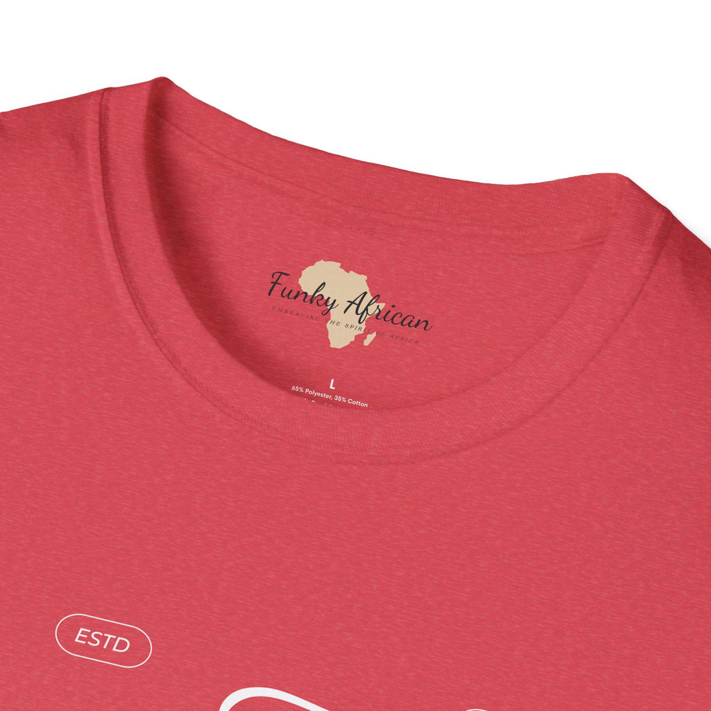 The harder the struggle unisex softstyle tee Funky African