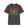 Burkina Faso strip unisex softstyle tee Funky African