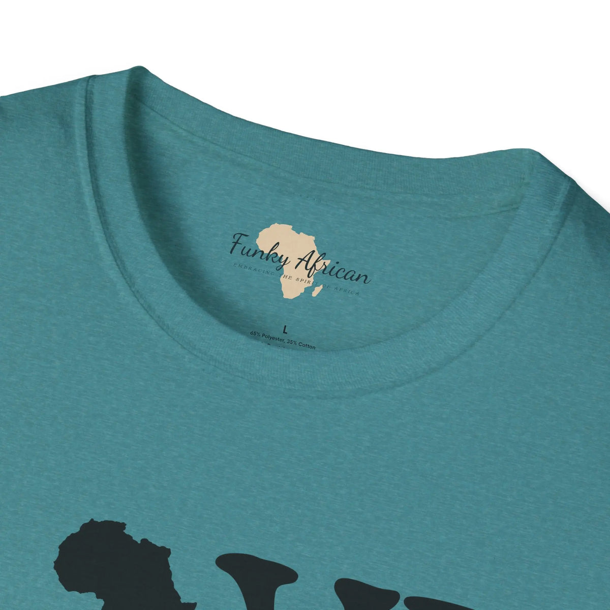 One love unisex softstyle tee Funky African
