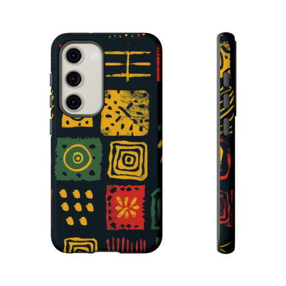 African Print Samsung Galaxy Tough Case