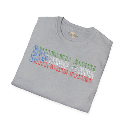 Equatorial Guinea text unisex softstyle tee