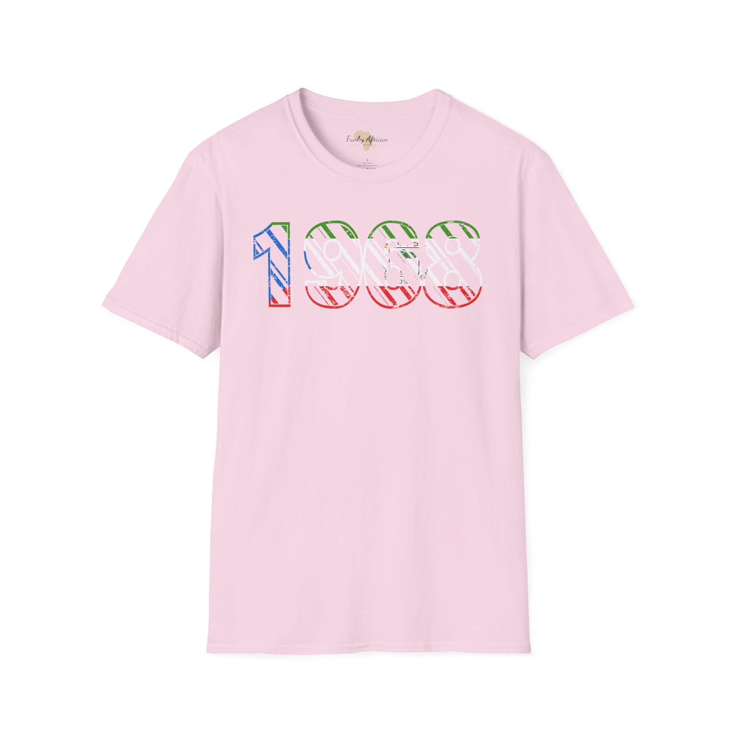 Equatorial Guinea year unisex softstyle tee