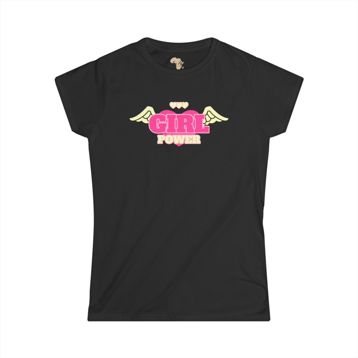 Girl Power Women's Softstyle Tee Funky African