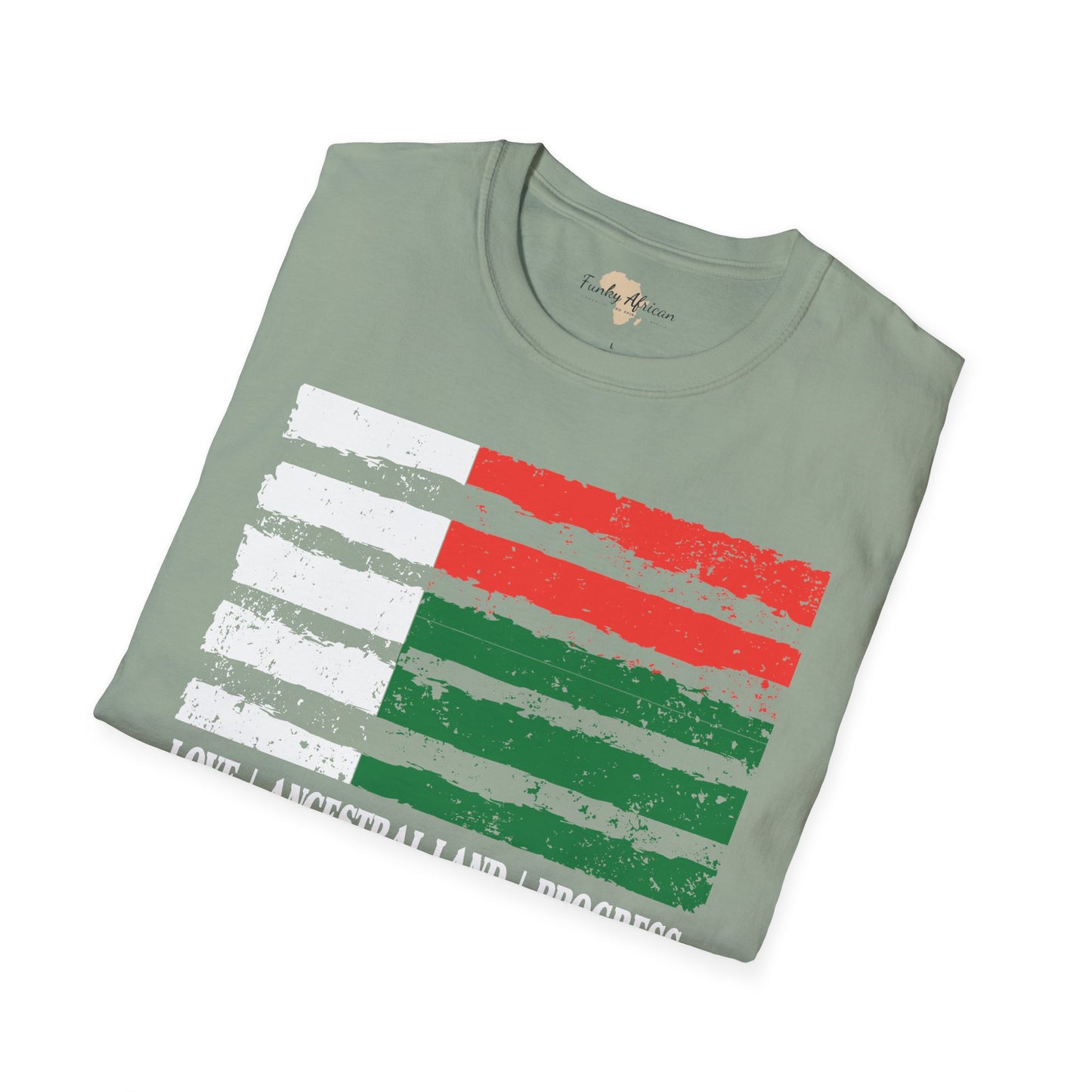 Madagascar strip unisex softstyle tee