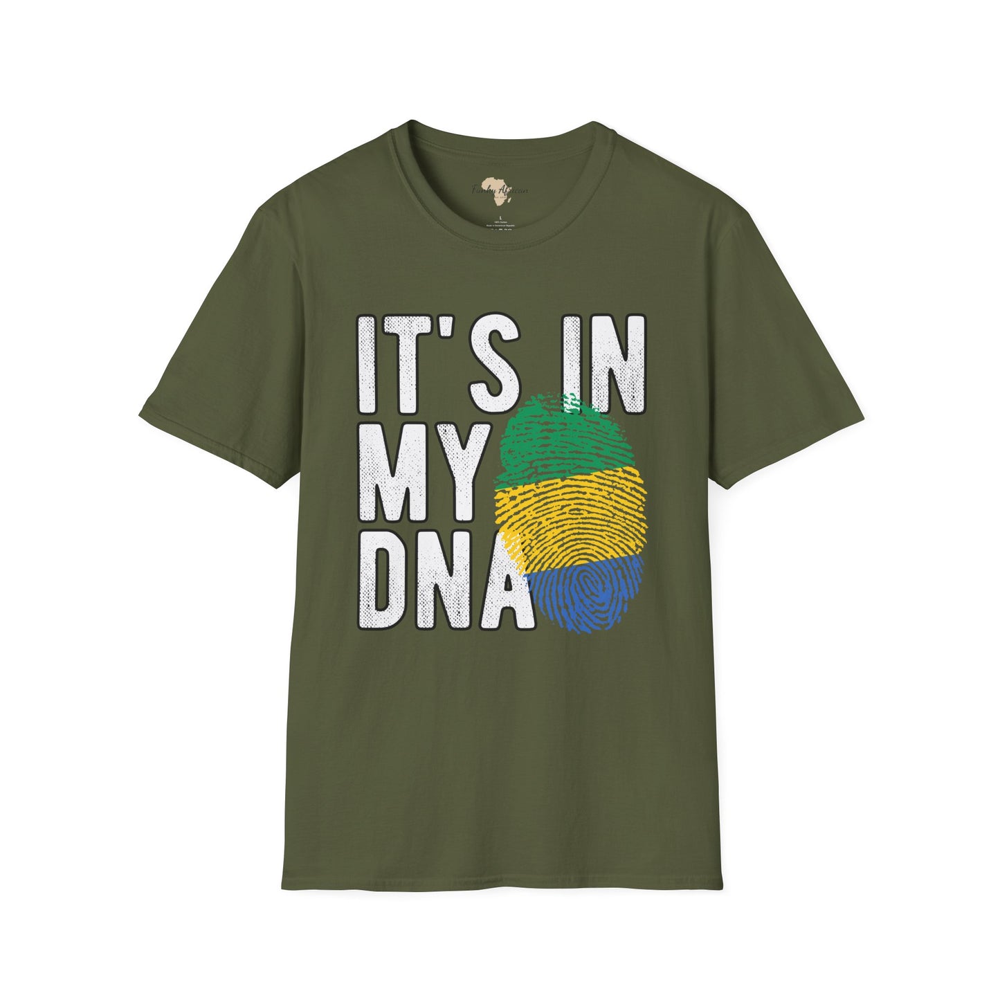 it's in my DNA unisex tee - Gabon