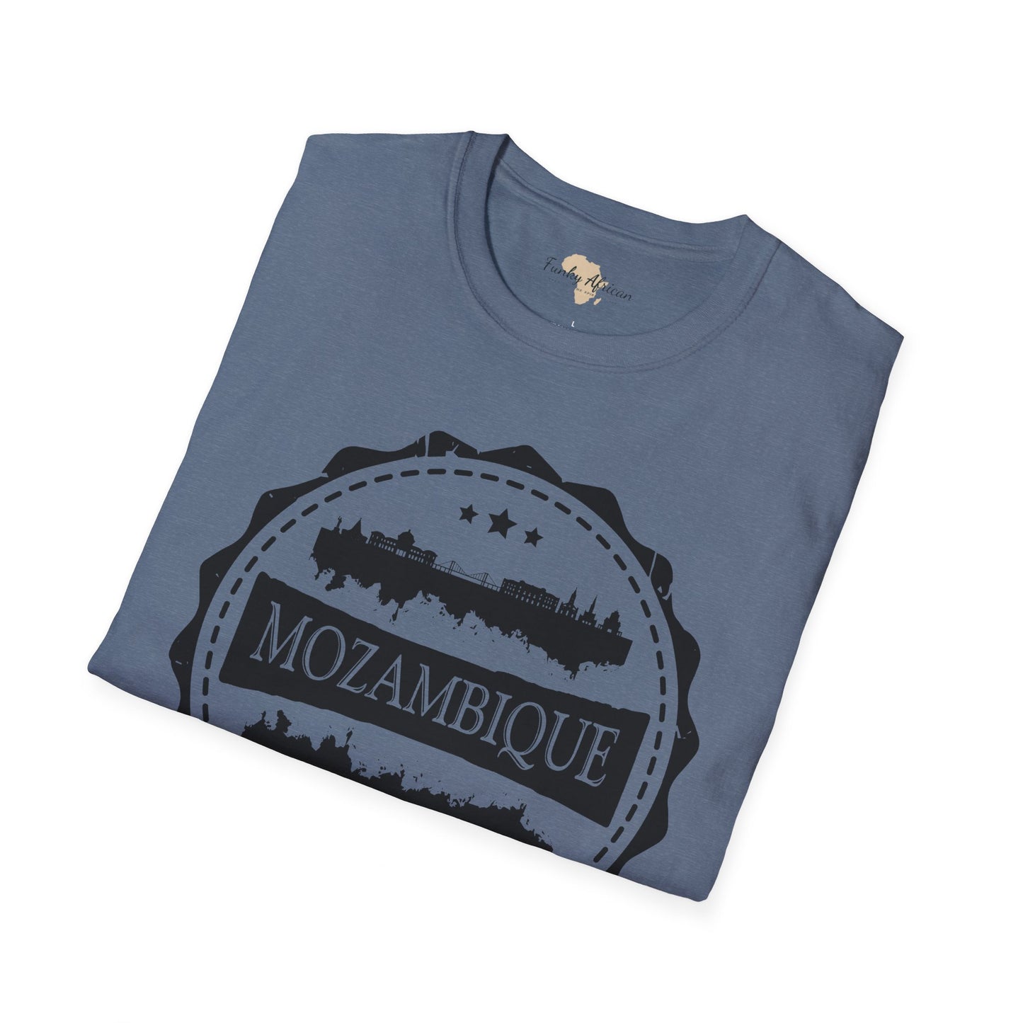 Mozambique Stamp unisex tee