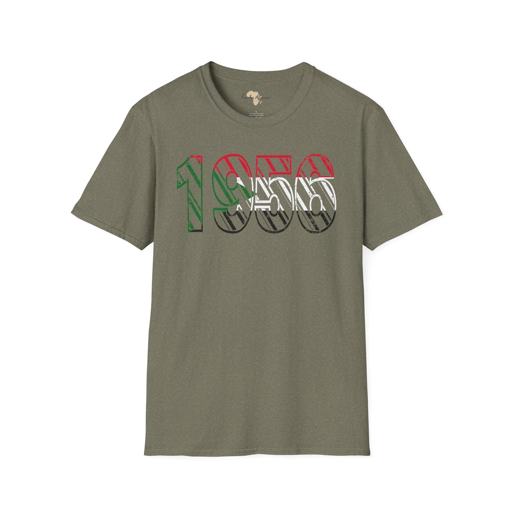 Sudan year unisex softstyle tee Funky African