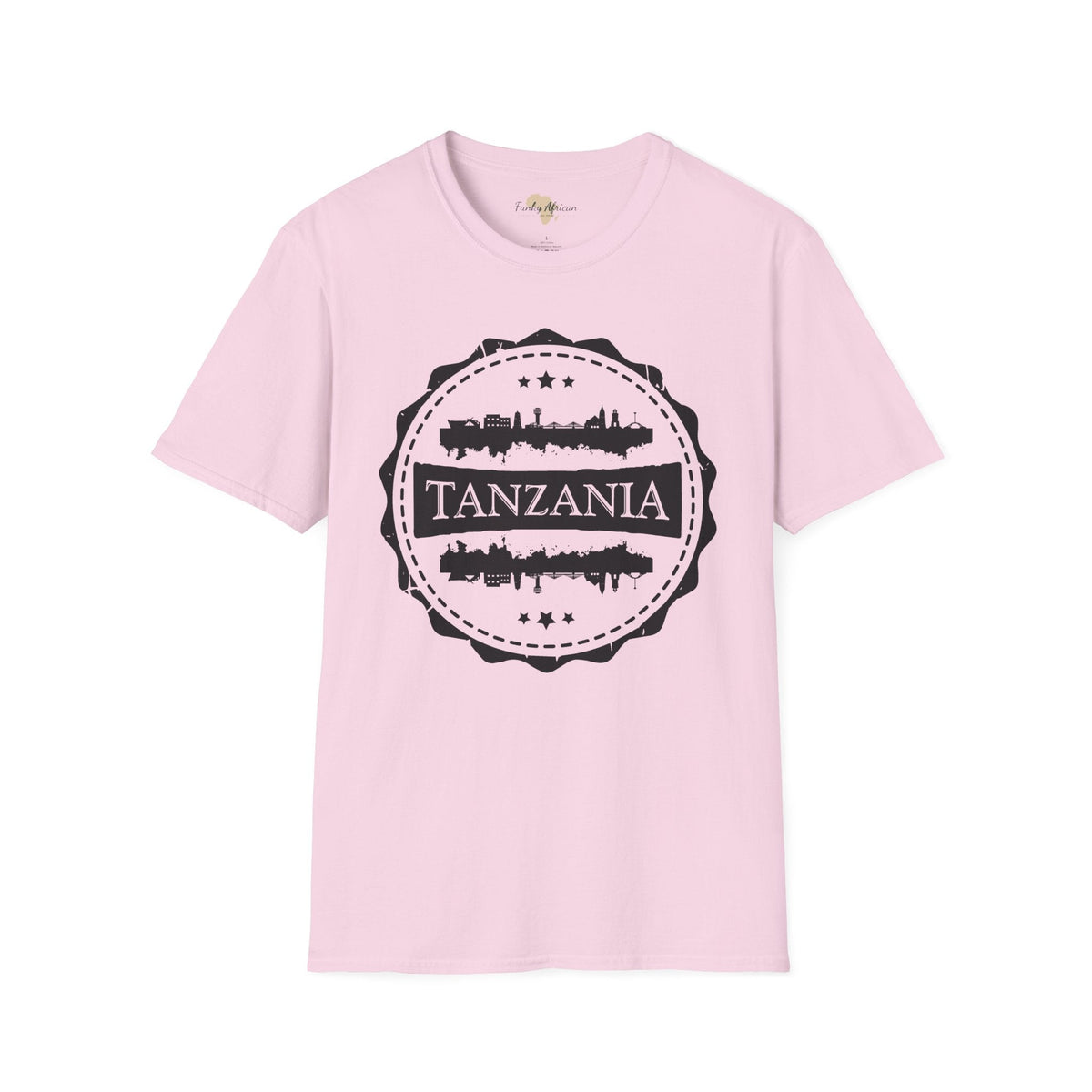 Tanzania Stamp unisex tee Funky African