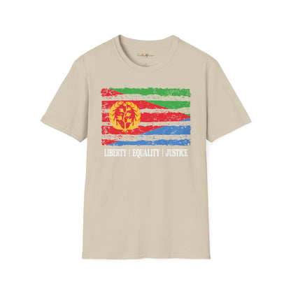 Eritrea strip unisex softstyle tee