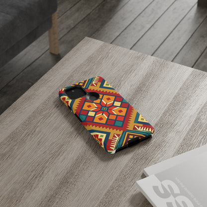 African Print Google Pixel Tough Cases