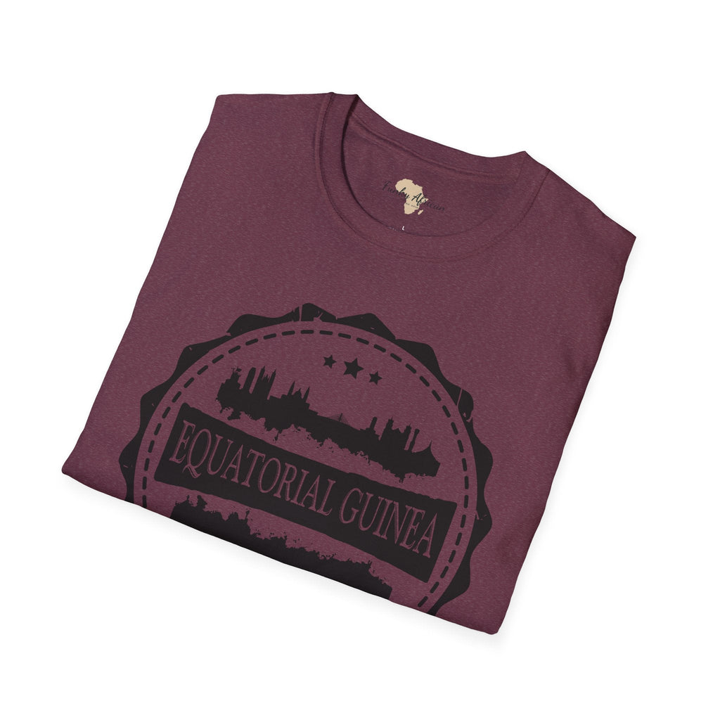 Equatorial Guinea Stamp unisex tee Funky African