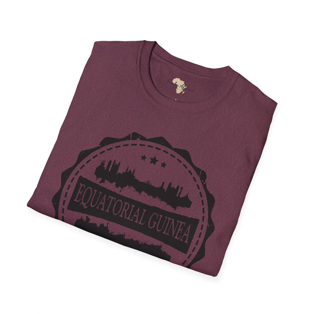 Equatorial Guinea Stamp unisex tee Funky African