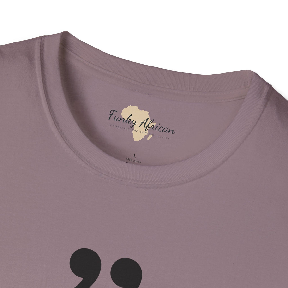 Africa in me unisex softstyle tee Funky African