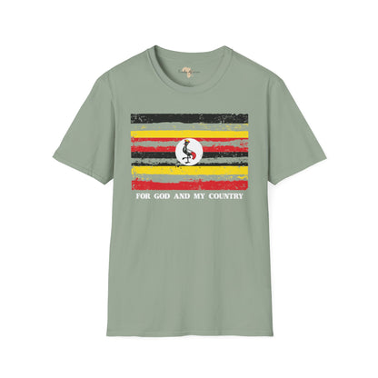 Uganda strip unisex softstyle tee