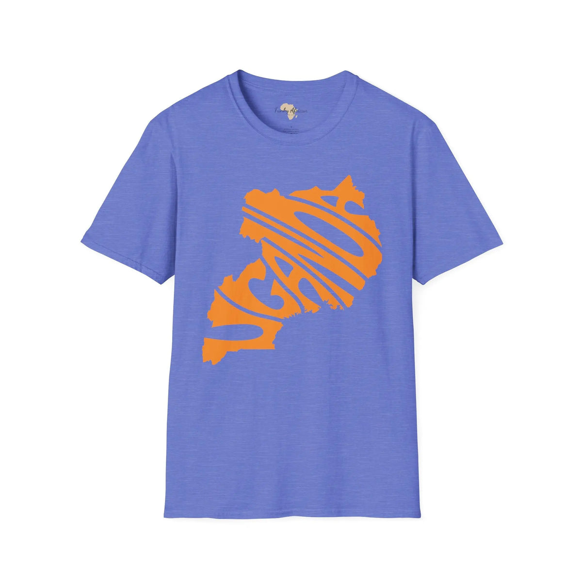 Uganda cut unisex softstyle tee Funky African
