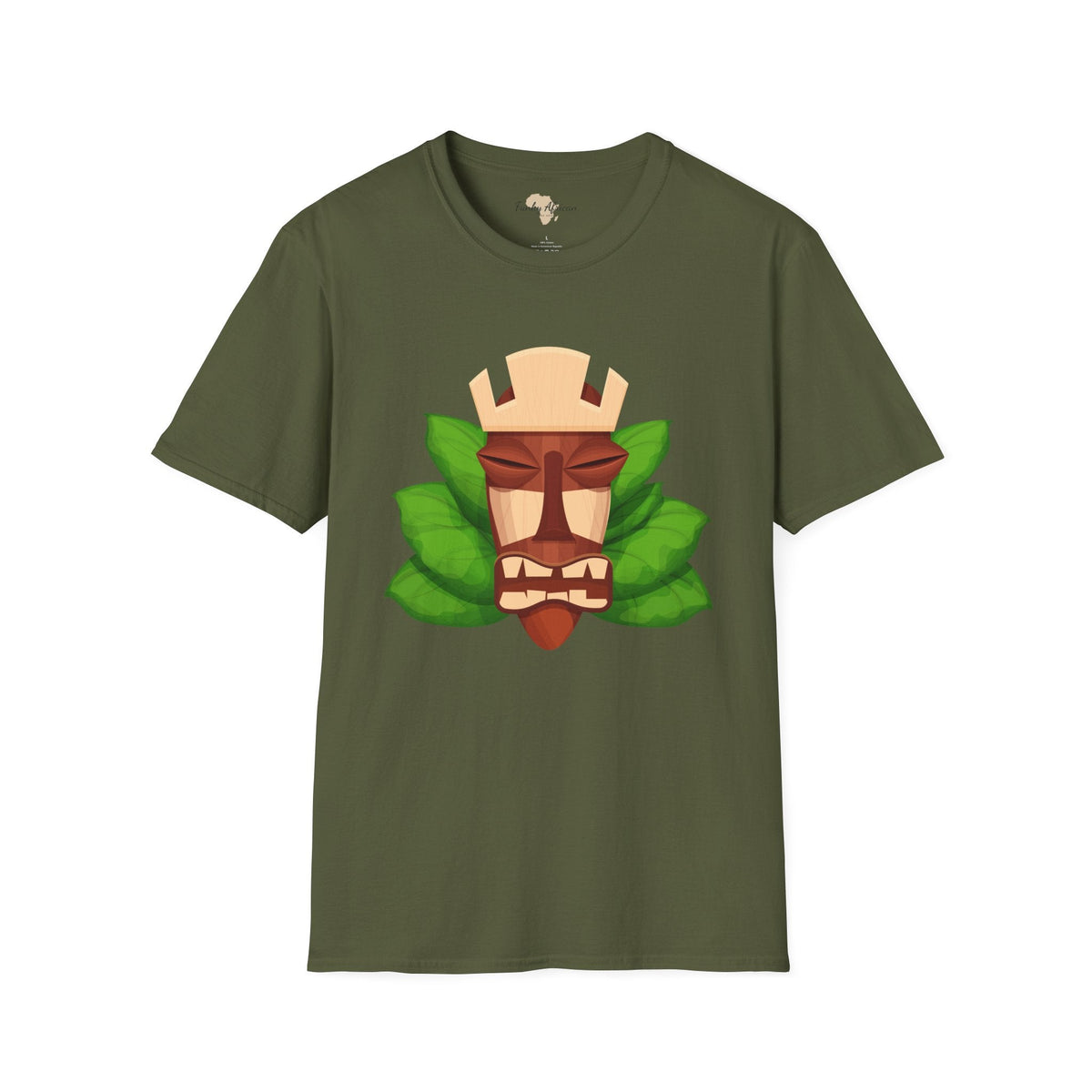 Aborigine unisex softstyle tee Funky African