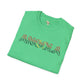 Angola text unisex softstyle tee Funky African