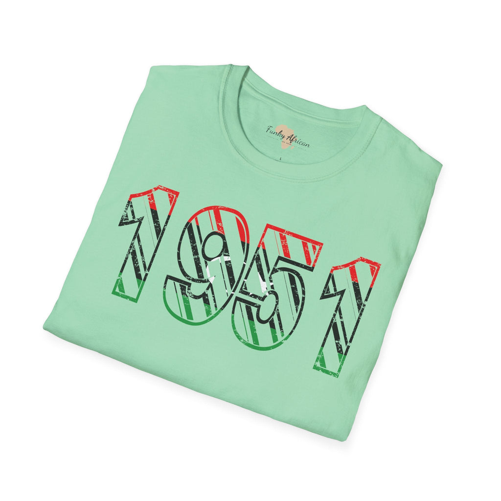 Libya year unisex softstyle tee Funky African