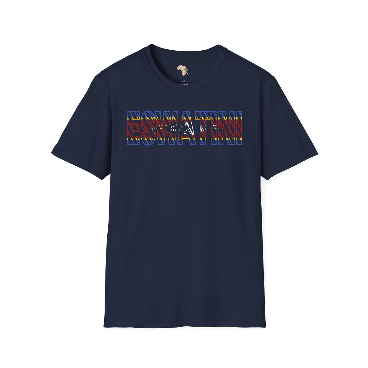 Eswatini text unisex softstyle tee Funky African