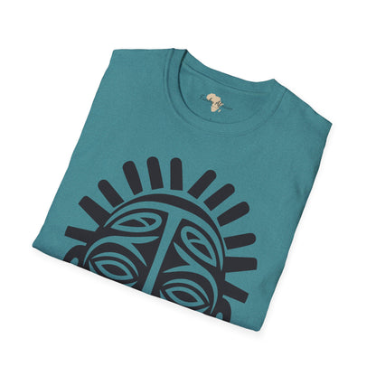 Aborigines graffiti unisex softstyle tee