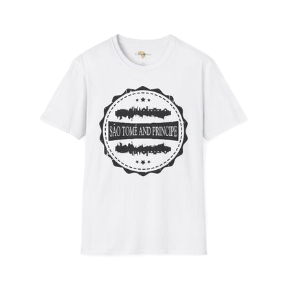 São Tomé and Príncipe Stamp unisex tee