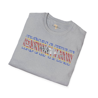 Eswatini text unisex softstyle tee