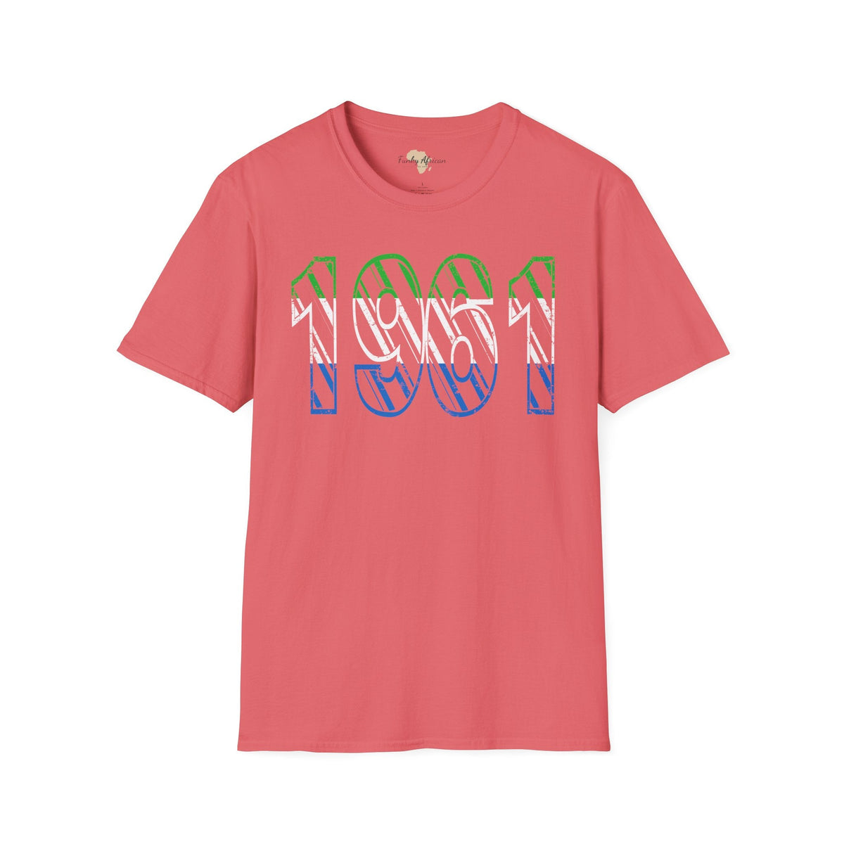 Sierra Leone year unisex softstyle tee Funky African