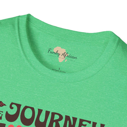 Embrace the journey unisex softstyle tee