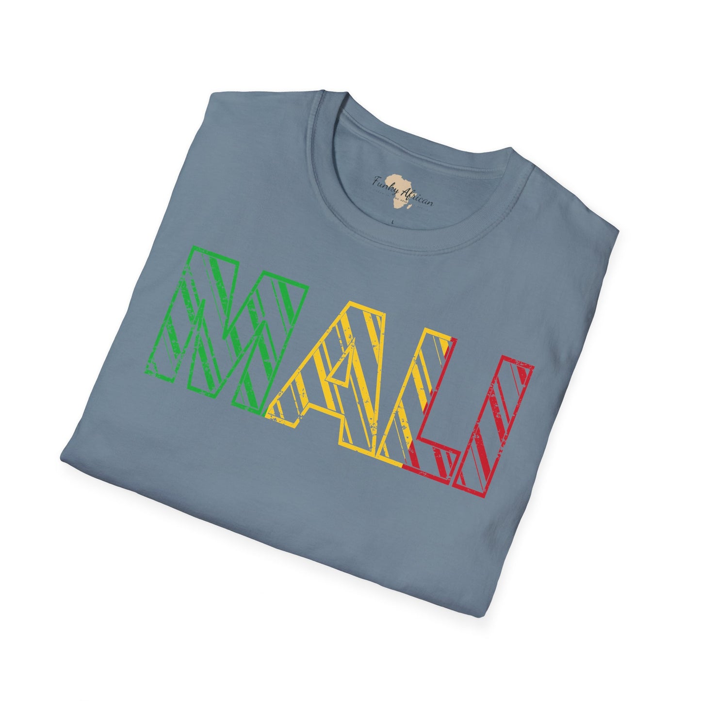 Malian text unisex softstyle tee