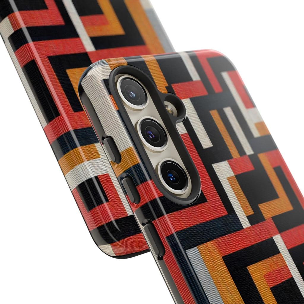 African Print Samsung Galaxy Tough Case Funky African
