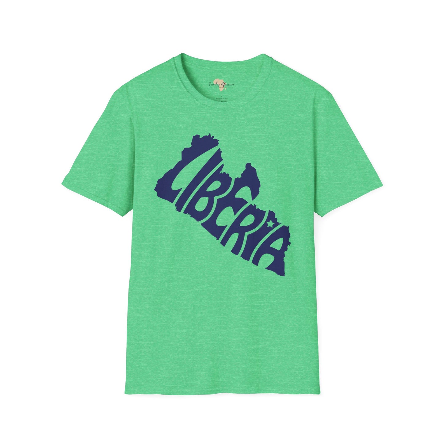 Liberia cut unisex softstyle tee