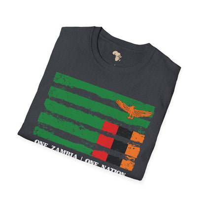 Zambia strip unisex softstyle tee