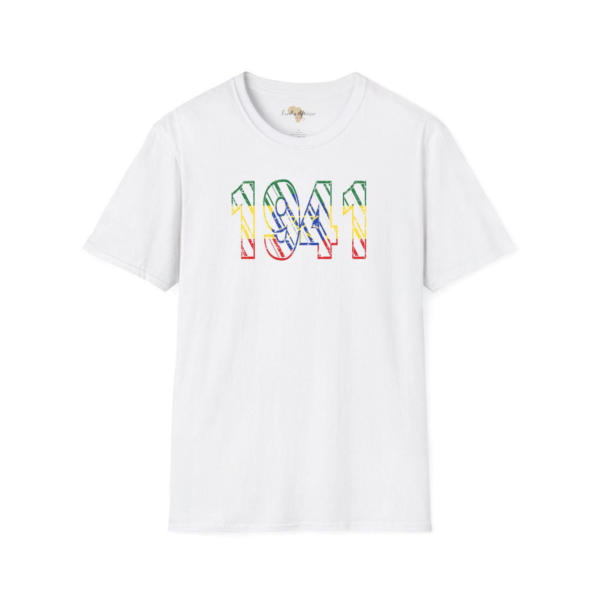 Ethiopia year unisex softstyle tee Funky African