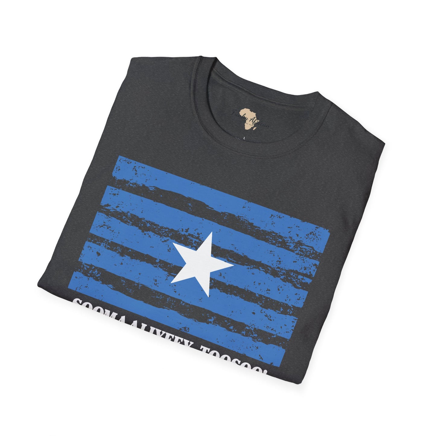 Somalia strip unisex softstyle tee